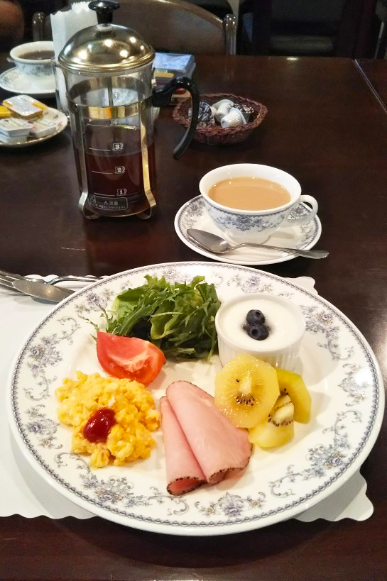 三日目の朝食