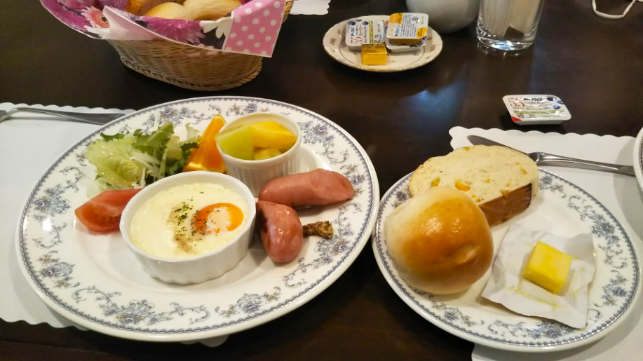 二日目の朝食